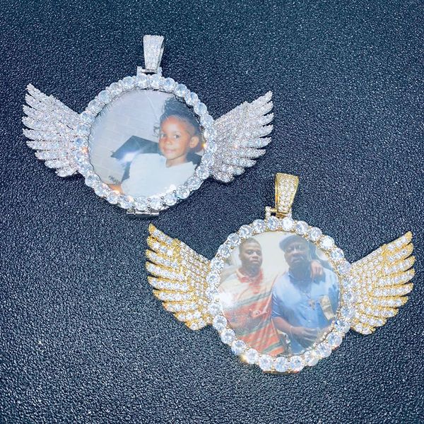 hip hop p frame memory medallions angel wing bling iced out round pendants necklace men rapper jewelry, Silver
hip hop p frame memory medallions angel wing bling iced out round pendants necklace men rapper jewelry, Silver