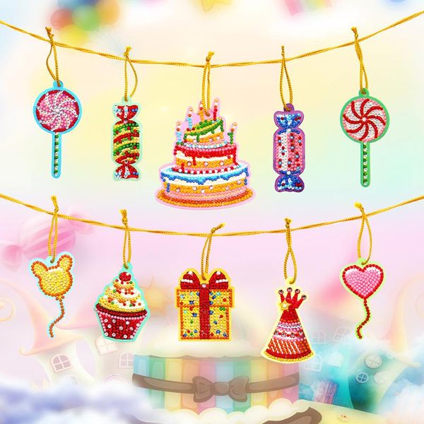 paintings 10pcs diamond painting hanging pendant valentine's day decoration birthday greeting card decor gift diy craft embroidery
paintings 10pcs diamond painting hanging pendant valentine's day decoration birthday greeting card decor gift diy craft embroidery
