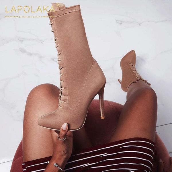 lapolaka fashion new fetish boots woman shoes thin high heels concise spring autumn shoes ladies boots female, Black
lapolaka fashion new fetish boots woman shoes thin high heels concise spring autumn shoes ladies boots female, Black