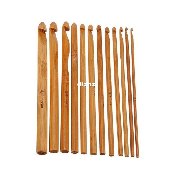 fashion 12pcs/set sweater knitting circular bamboo handle crochet hooks smooth weave craft needle 12 size
fashion 12pcs/set sweater knitting circular bamboo handle crochet hooks smooth weave craft needle 12 size
