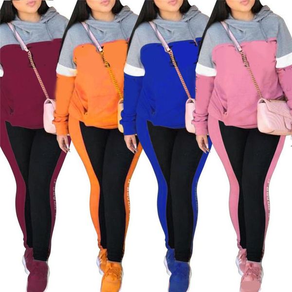 print designer 2pcs sports suits fashion female casual womens clothing women autumn contrast color tracksuits letter, Gray
print designer 2pcs sports suits fashion female casual womens clothing women autumn contrast color tracksuits letter, Gray