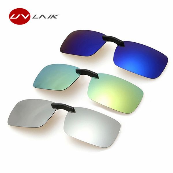 uvlaik mirror sunglasses men polarized lens sunglass night vision goggles sun glasses flip up clip on myopia eyewear, White;black
uvlaik mirror sunglasses men polarized lens sunglass night vision goggles sun glasses flip up clip on myopia eyewear, White;black