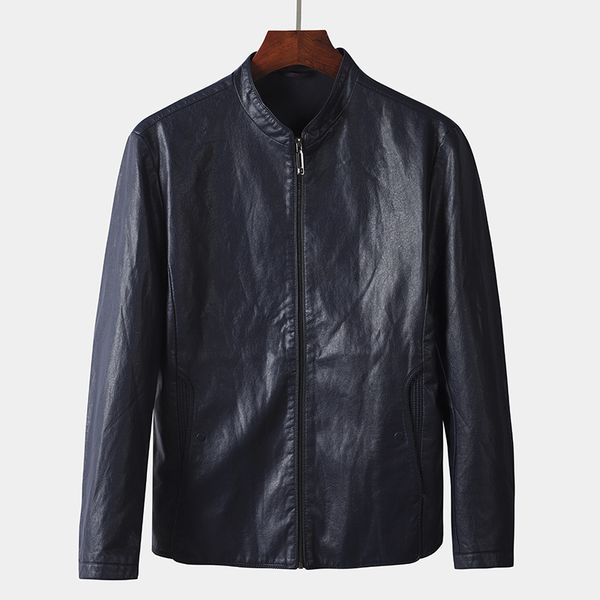 men's fur & faux brand wear 2021 products leather coat male slim fit stand collar korean style jacket, Black
men's fur & faux brand wear 2021 products leather coat male slim fit stand collar korean style jacket, Black
