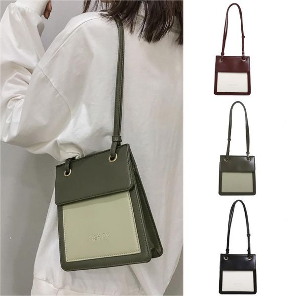 women fashion simple shoulder bag messenger bag color handbag fashion travel small square handtasche
women fashion simple shoulder bag messenger bag color handbag fashion travel small square handtasche