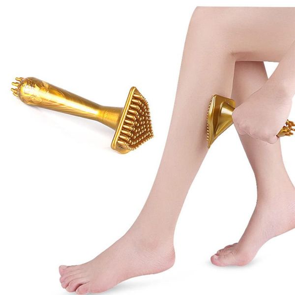 massage brush gold triangle brush body breastplate pvc magnetic meridian for work-out relaxation accessories
massage brush gold triangle brush body breastplate pvc magnetic meridian for work-out relaxation accessories
