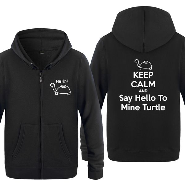 keep calm and say hello to mine turtle creative novelty hoodies men 2018 men's fleece zipper cardigans hooded sweatshirts
keep calm and say hello to mine turtle creative novelty hoodies men 2018 men's fleece zipper cardigans hooded sweatshirts