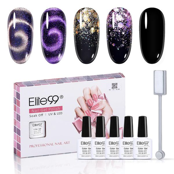 elite99 10ml gift box 5pcs/set nail glitter gel polish set 9d shimmer wide line cat eye magnet tools kit nail art manicure sets
elite99 10ml gift box 5pcs/set nail glitter gel polish set 9d shimmer wide line cat eye magnet tools kit nail art manicure sets