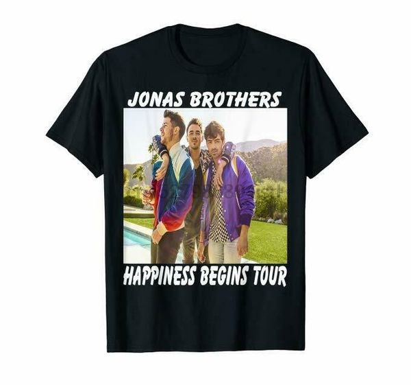 jonas tee brothers shirt happiness cool begins t-shirt gifts for fans