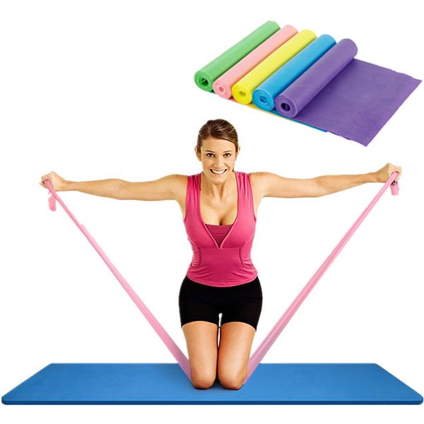 5 colors yoga resistance rubber bands indoor outdoor fitness equipment 0.35mm pilates sport training workout elastic bands
5 colors yoga resistance rubber bands indoor outdoor fitness equipment 0.35mm pilates sport training workout elastic bands