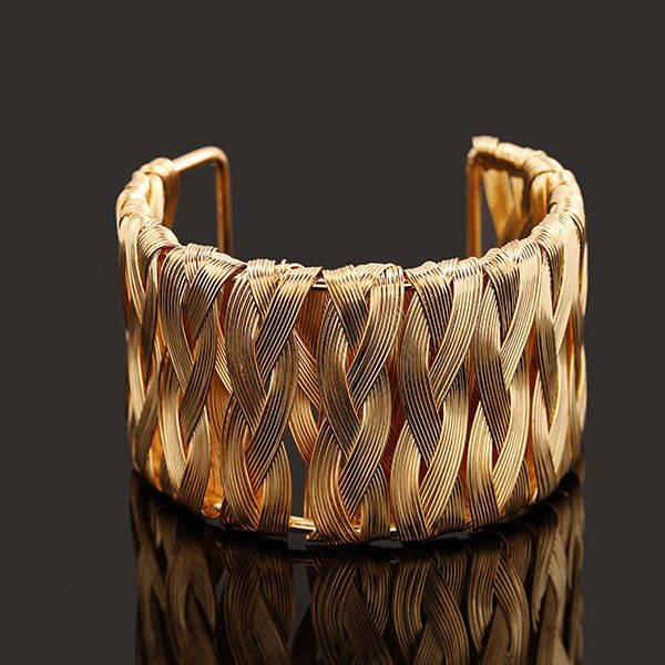star jewelry punk style cuff bangles gold metal wrap weaving gold silver bracelet clothes jewelry costume jewellery, Black
star jewelry punk style cuff bangles gold metal wrap weaving gold silver bracelet clothes jewelry costume jewellery, Black
