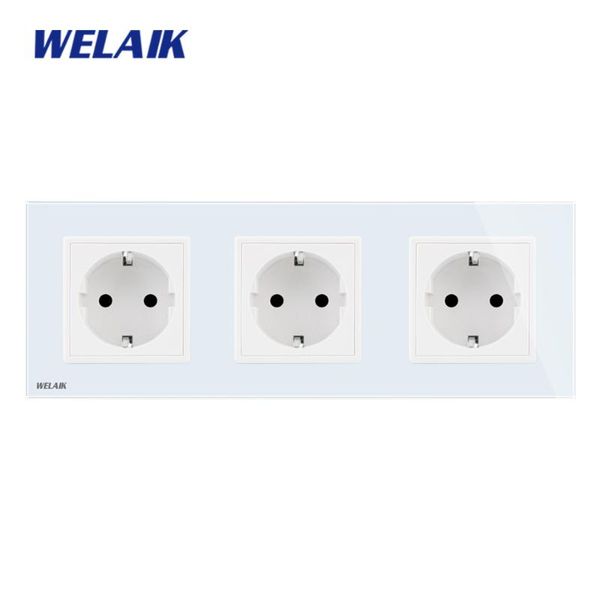 smart home control welaik 3frame-european-standard power-socket glass-panel eu wall-socket wall-outlet 16a-socket ac110~250v a38e8e8ew
smart home control welaik 3frame-european-standard power-socket glass-panel eu wall-socket wall-outlet 16a-socket ac110~250v a38e8e8ew