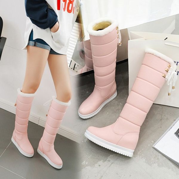 boots winter warm plush knee high women comfy height increasing snow lace-up platform woman long shoes black maziao
boots winter warm plush knee high women comfy height increasing snow lace-up platform woman long shoes black maziao