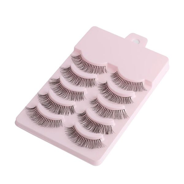 5 pairs handmade natural false eyelashes popular messy paragraph sparse cross eye lashes beauty eyelash extension tools 
5 pairs handmade natural false eyelashes popular messy paragraph sparse cross eye lashes beauty eyelash extension tools