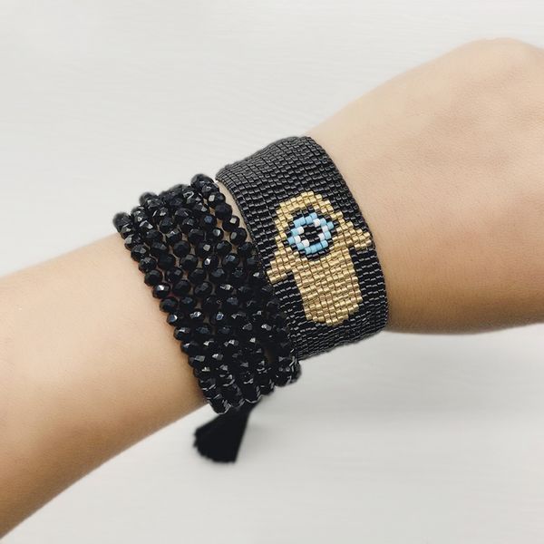 rttooas фатима хамса ручной браслет ручной работы тканые pulseras mujer 2020 новый кристалл кисточкой мода ювелирные изделия, Golden;silver
rttooas фатима хамса ручной браслет ручной работы тканые pulseras mujer 2020 новый кристалл кисточкой мода ювелирные изделия, Golden;silver