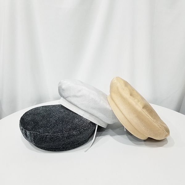 berets female autumn silk beret femme fashion winter hats for women painter hat sboy, Blue;gray
berets female autumn silk beret femme fashion winter hats for women painter hat sboy, Blue;gray