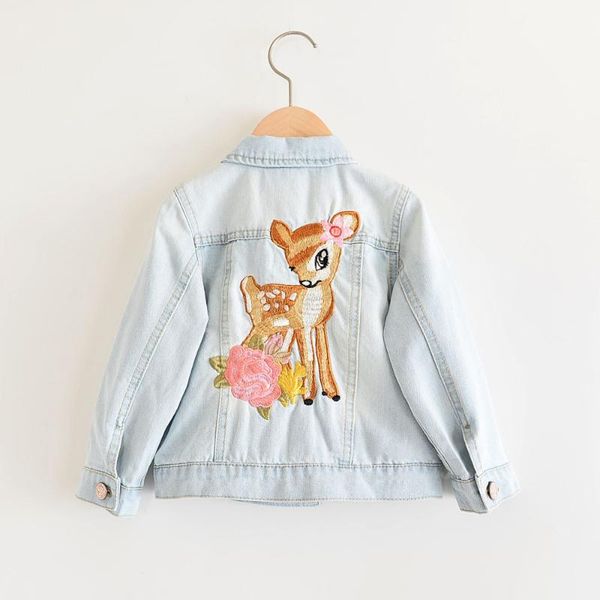 new spring autumn denim jackets for girls jeans coat animal embroidery children coat kids jackets baby girls clothing, Blue;gray
new spring autumn denim jackets for girls jeans coat animal embroidery children coat kids jackets baby girls clothing, Blue;gray