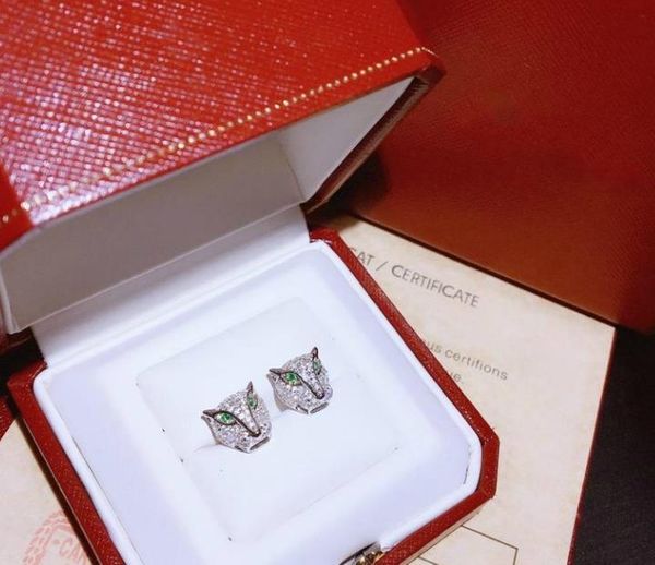 jewelry earring woman panth`ere series 925 sterling silver animal leopard head stud earring 2 colors wedding88, Golden;silver
jewelry earring woman panth`ere series 925 sterling silver animal leopard head stud earring 2 colors wedding88, Golden;silver