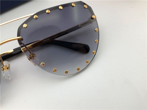 frame fashion design eyewear 0984 frameless style new popular avant-garde quality sunglasses rivets with uv400 protection irregular orrj, White;black
frame fashion design eyewear 0984 frameless style new popular avant-garde quality sunglasses rivets with uv400 protection irregular orrj, White;black