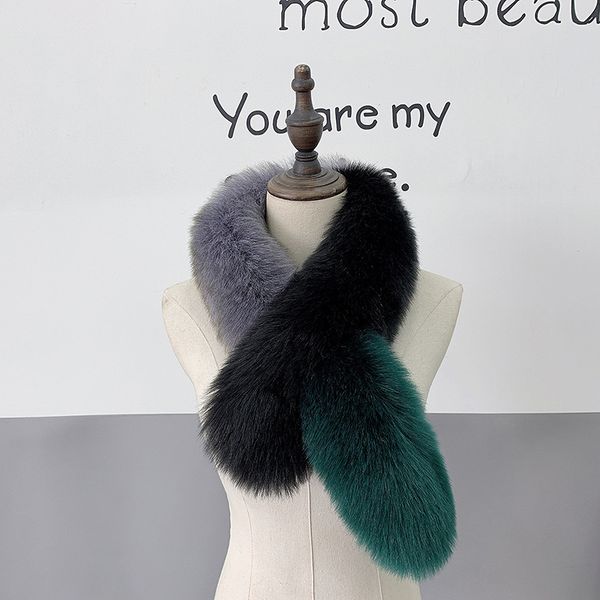 2020 new faux fur scarves for women fashion thicken fur winter warm scarf shawl contrast plush faux neck collar scarfs, Blue;gray
2020 new faux fur scarves for women fashion thicken fur winter warm scarf shawl contrast plush faux neck collar scarfs, Blue;gray