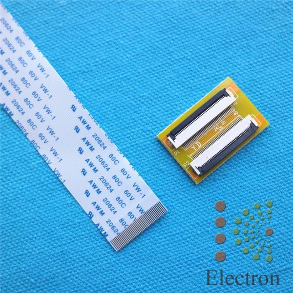 40pin to 40pin zif 0.5mm connector adapter with extension ffc cable 100-600mm can choose new 2set
40pin to 40pin zif 0.5mm connector adapter with extension ffc cable 100-600mm can choose new 2set