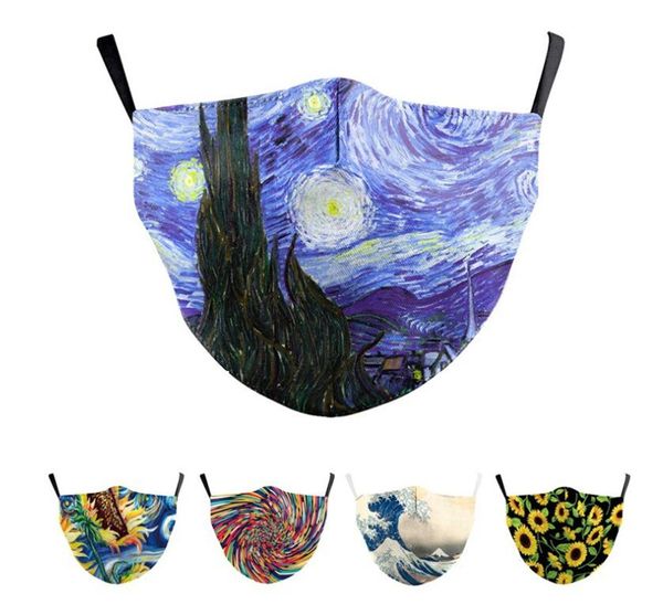 new housekeeping classic van gogh oil draw print face fashion masks mouth reusable washable fabric mask masks women face cover
new housekeeping classic van gogh oil draw print face fashion masks mouth reusable washable fabric mask masks women face cover