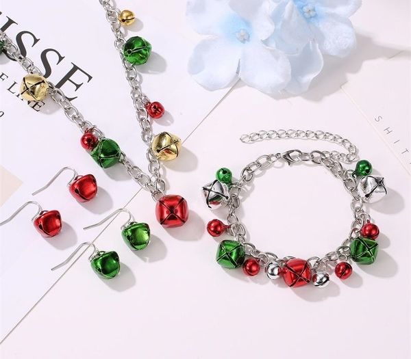 europe and the united states cross border new christmas necklace set jewelry colorful bell necklace bracelet earrings11, Black
europe and the united states cross border new christmas necklace set jewelry colorful bell necklace bracelet earrings11, Black