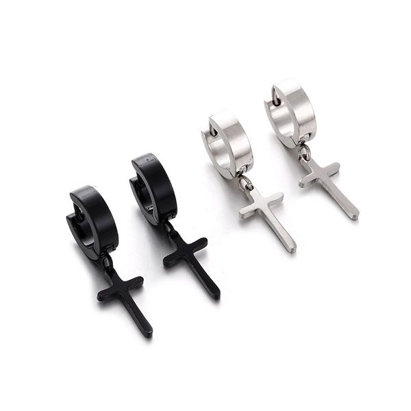 4mm wide selling titanium steel stud earrings 361l stainless steel cross ear buckle fashion personality jewelry wholesale, Golden;silver
4mm wide selling titanium steel stud earrings 361l stainless steel cross ear buckle fashion personality jewelry wholesale, Golden;silver