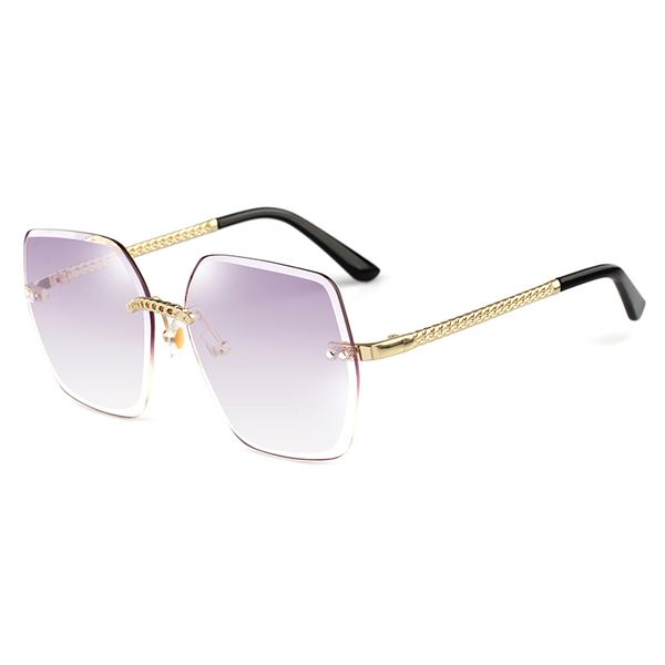 sunglasses 2021 crystal frameless oversize women trend versatile resin material lenses 6325 uv400 protection eyewear, White;black
sunglasses 2021 crystal frameless oversize women trend versatile resin material lenses 6325 uv400 protection eyewear, White;black