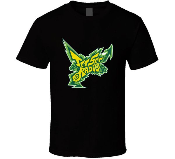 jet set radio t-shirt mens tee anime japanese cartoon game gift t-shirt for men/boy short sleeve cool tees
