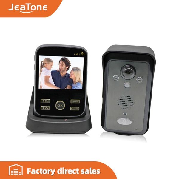 video door phones jeatone 3.5" wireless version phone intercom waterproof night vision bell access control system wall mounting
video door phones jeatone 3.5" wireless version phone intercom waterproof night vision bell access control system wall mounting