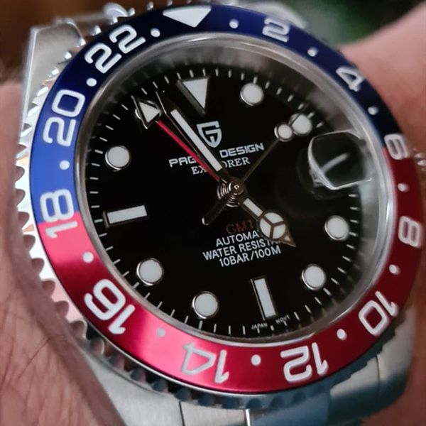 wristwatches reloj hombre pagani design brand mechanical wristwatch waterproof sport mens watches luxury sapphire gmt watch relogio masculin, Slivery;brown
wristwatches reloj hombre pagani design brand mechanical wristwatch waterproof sport mens watches luxury sapphire gmt watch relogio masculin, Slivery;brown