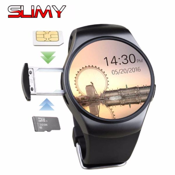 slimy kw18 bluetooth smartwatch phone heart rate monitor smart watch for iphone samsung android pedometer health full round
slimy kw18 bluetooth smartwatch phone heart rate monitor smart watch for iphone samsung android pedometer health full round