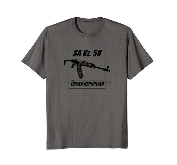 2019 new summer men fashion czech vz58 rifle sa vz. 58 ceska republika t shirt 
2019 new summer men fashion czech vz58 rifle sa vz. 58 ceska republika t shirt
