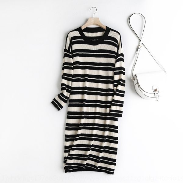 q4093- korean style women's clothing 2020 autumn and winter new round neck dress contrast color striped long sleeve knitted dress mrfkg, Black;gray
q4093- korean style women's clothing 2020 autumn and winter new round neck dress contrast color striped long sleeve knitted dress mrfkg, Black;gray
