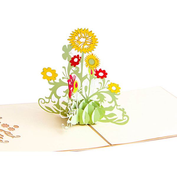 greeting cards laser cut paper diy handmade 15*15cm three-dimensional card 3d sunflower flower happy birthday postcard with envelope
greeting cards laser cut paper diy handmade 15*15cm three-dimensional card 3d sunflower flower happy birthday postcard with envelope