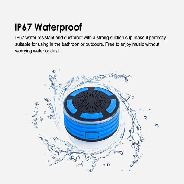 portable speakers bluetooth ip67 waterproof sound box colorful led light shower fm radio speaker hands-w/ microphone strong sucker
portable speakers bluetooth ip67 waterproof sound box colorful led light shower fm radio speaker hands-w/ microphone strong sucker
