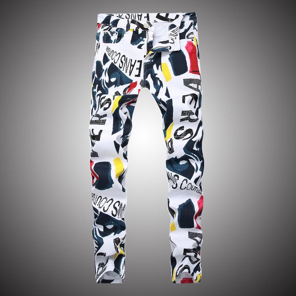 white graffiti jeans streetwear denim pants men fashion print jeans elastic slim fit pencil pants casual trousers male bp078, Blue
white graffiti jeans streetwear denim pants men fashion print jeans elastic slim fit pencil pants casual trousers male bp078, Blue