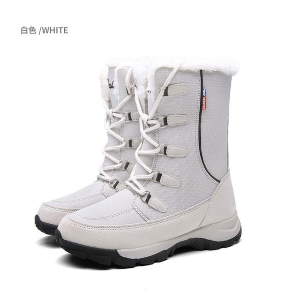 snow boots women 2020 winter plus velvet plus thick warm cotton shoes outdoor waterproof high help anti-slip barrel snow boots, Black
snow boots women 2020 winter plus velvet plus thick warm cotton shoes outdoor waterproof high help anti-slip barrel snow boots, Black