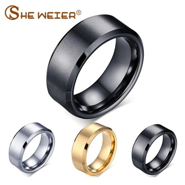 cluster rings she weier black rose gold girls finger men ring tungsten stainless steel male jewelry accessories, Golden;silver
cluster rings she weier black rose gold girls finger men ring tungsten stainless steel male jewelry accessories, Golden;silver