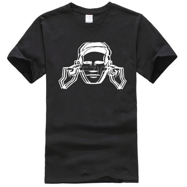 use hearing graphic print mens t-shirt club nightlife top