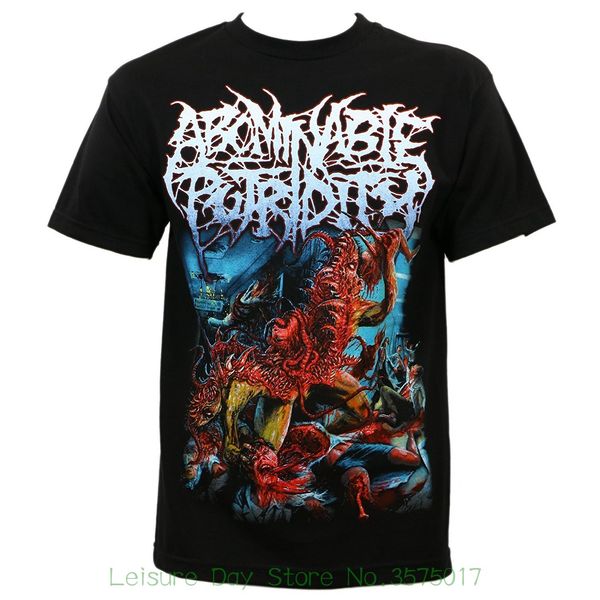 fashion unique classic cotton men abominable putridity men inhuman abomination t-shirt black
fashion unique classic cotton men abominable putridity men inhuman abomination t-shirt black