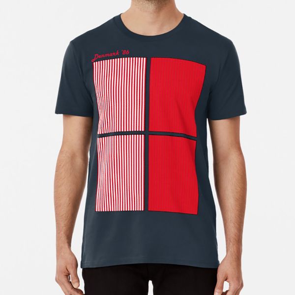 denmark '86 t shirt denmark retro football soccer tilesoccer