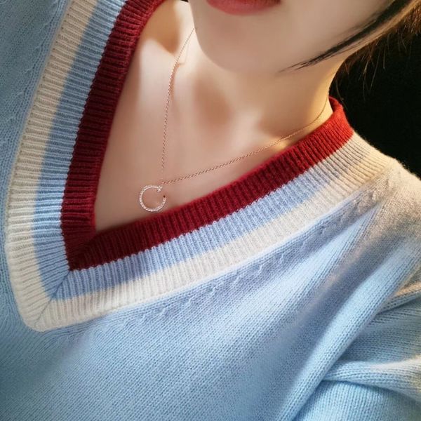 Women's jewelry 2019 early summer new fashion silver plated high carbon diamond necklace classic
Women's jewelry 2019 early summer new fashion silver plated high carbon diamond necklace classic