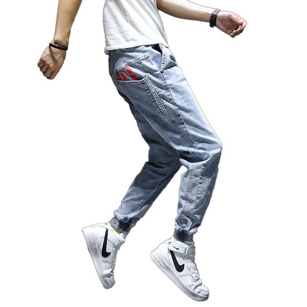 jean men 2020 spring autumn blue trouser male fashion drawstring harem pants male casual trousers fashion streetwear hot
jean men 2020 spring autumn blue trouser male fashion drawstring harem pants male casual trousers fashion streetwear hot