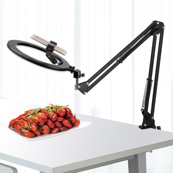 10 inch ring light fill lamp overhead light bracket jewelry broadcast live shooting p vlog tripod video
10 inch ring light fill lamp overhead light bracket jewelry broadcast live shooting p vlog tripod video