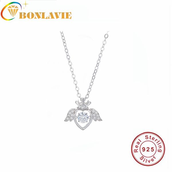 bonlavie beating heart crown angel necklace s925 pure silver heart clavicle chain exquisite inlaid drill noble
bonlavie beating heart crown angel necklace s925 pure silver heart clavicle chain exquisite inlaid drill noble