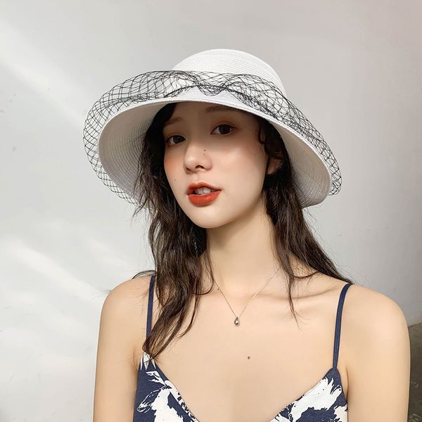 bucket hat соломенная шляпка женский большой брим summer sun солнцезащитный складная fisherman прохладный, Blue;gray
bucket hat соломенная шляпка женский большой брим summer sun солнцезащитный складная fisherman прохладный, Blue;gray