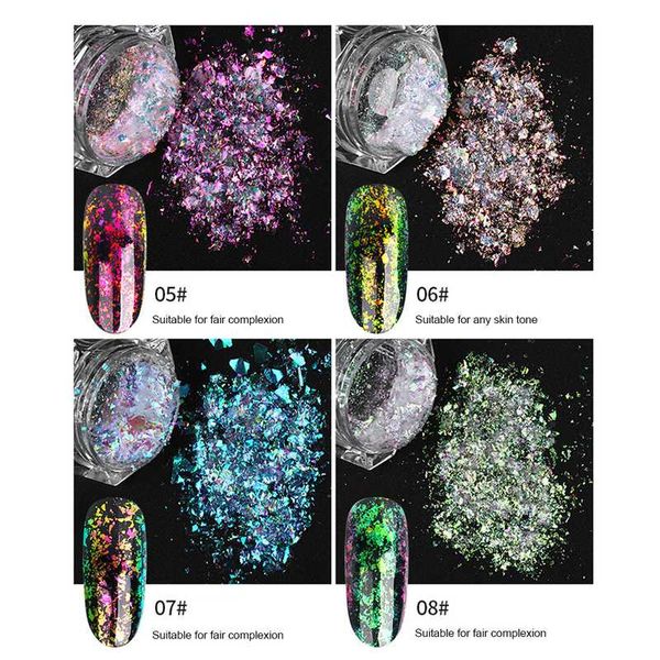 nail glitter 12 colors mermaid flakes sparkly 3d beautiful colorful polish manicure nails decorations tslm1, Silver;gold
nail glitter 12 colors mermaid flakes sparkly 3d beautiful colorful polish manicure nails decorations tslm1, Silver;gold