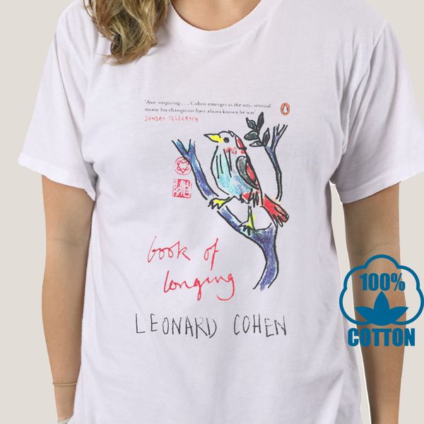 0256d мода лето стиль мужчины книга тоска leonard cohen рубашки платье tee рубашка
0256d мода лето стиль мужчины книга тоска leonard cohen рубашки платье tee рубашка