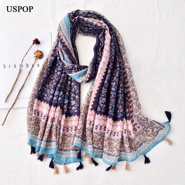 uspop 2020 women scarf cotton and linen print scarves long tassel scarf beach shawl, Blue;gray
uspop 2020 women scarf cotton and linen print scarves long tassel scarf beach shawl, Blue;gray